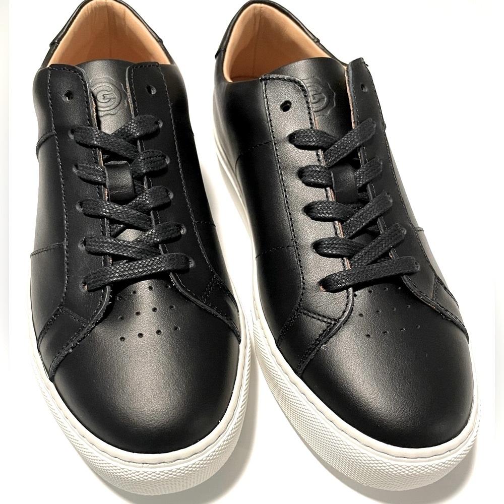 Greats The Royale Black Sneakers with White Sole
